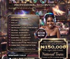 Premier Event DJ Services in Nigeria & UK | Kravult